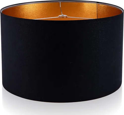Wellmet Requiere ensamblaje de pantalla de lámpara de 18"x18"x12" para lámpara de mesa, lámpara de cabecera, lámpara de pie, pantalla de lámpara de