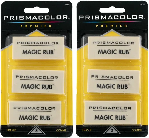 Goma de borrador Sanford Prismacolor Magic Rub (SAN70503) (paquete por 2)