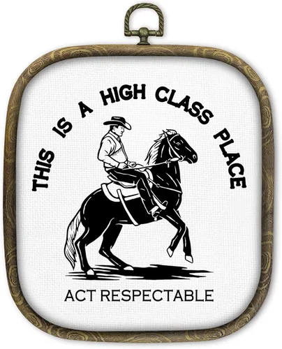 Miniatura 27 de KSDUT Arte de Pared Occidental de Vaquero Ágata Verde - Arte de Pared Preppy Moderno del Suroeste en Lienzo con Marco Colgante, Arte de Pared