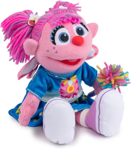 Miniatura 4 de GUND Sesame Street - Peluche oficial de Abby Cadabby Muppet de alta calidad para edades de 1 año en adelante, rosa/azul, 11 pulgadas Abby Cadabby