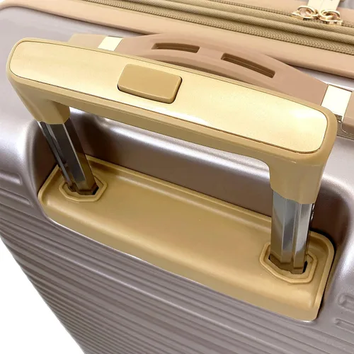 Miniatura 3 de LONDON FOG Chelsea - Spinner expandible de 20", Oro Rosa, London Fog Chelsea - Spinner expandible de 20