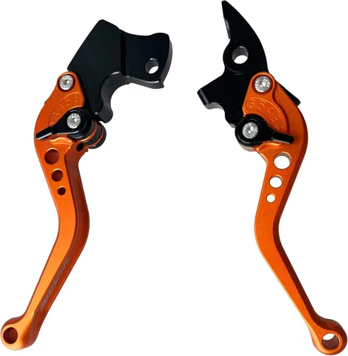 RIDE IT - Palancas cortas de freno y embrague compatibles con Duke 125/200/390 2014-2021, RC125 RC200 RC390 2014 2015 2016 2017 2018 2019 2020 2021,