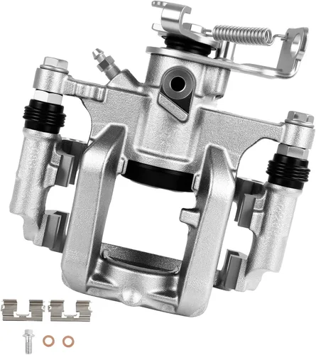 Miniatura 23 de cciyu Conjunto de pinza de freno trasera izquierda 18B4644A con soporte para Buick Rendezvous, para Chevy Venture, para Oldsmobile Silhouette