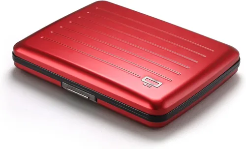 Miniatura 13 de Cartera de aluminio ÖGON -DESIGNS-, de gran capacidad con cerradura metálica, protección RFID contra fraudes y desmagnetización, modelo Smart Case