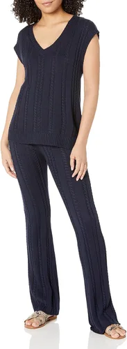 Miniatura 3 de The Drop Chaleco Frankie de corte holgado con cuello en V para mujer