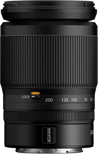 Nikon NIKKOR Z 24-200mm VR | Lente de zoom telefoto todo en uno compacto con estabilización de imagen para cámaras sin espejo de la serie Z | Modelo