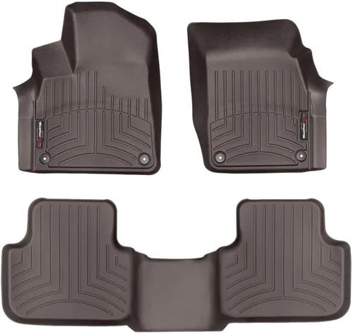 Miniatura 10 de WeatherTech Revestimientos de suelo personalizados para Audi SQ7, SQ8, Q7-1ª y 2ª fila (44887-1-5), negro
