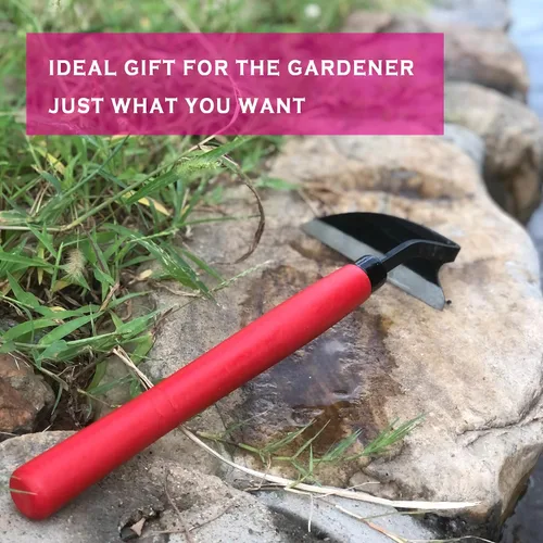 Miniatura 6 de Azada japonesa de deshierbe herramientas de jardinería Herramienta de eliminación de malezas de 13.5 pulgadas, acero de alto carbono, moldeo de una