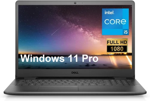 Laptop Dell Inspiron 15 Business 2024, pantalla FHD de 15.6 pulgadas, AMD Ryzen 5 5500U (6 núcleos), 16 GB de RAM, 512 GB SSD, gráficos AMD Radeon,