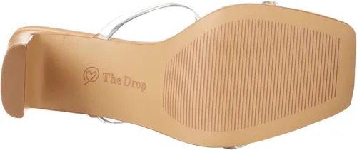 Miniatura 4 de The Drop Women's Avery Square Toe Two Strap High Heeled Sandal