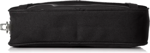 Miniatura 4 de SANEI Luggage Canvas Mailing Pouch L Horseshoe Lock with Metal Clasp No Padlock Included Moss G Black Black 19-3911tcx