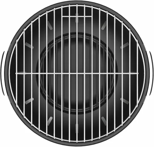 Miniatura 3 de BergHOFF LEO - Parrilla portátil para barbacoa de mesa con base resistente al calor, correa fácil de transportar y asas desmontables, elementos Negro
