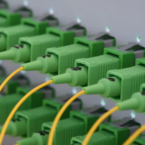 Miniatura 6 de Acoplador óptico de fibra óptica SC verde adaptador de fibra óptica monomodo SC, hembra SC a SC hembra APC acoplador óptico de fibra de modo único