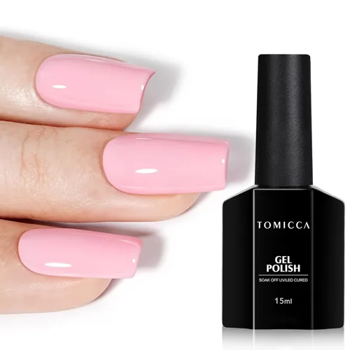 Miniatura 21 de TOMICCA Capa superior de gel mate, 0.5 onzas líquidas, acabado mate para esmalte de uñas de gel, remojar LED UV para curar de larga duración