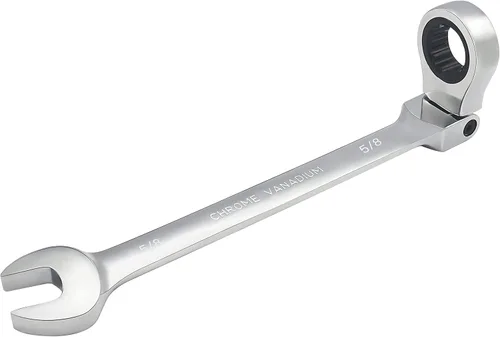 Miniatura 9 de Llave combinada de trinquete de cabeza flexible de 3/4 pulgadas SAE 72 dientes de 12 puntos de trinquete de caja de trinquete y herramientas