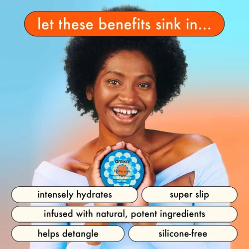 Miniatura 2 de amika hydro rush mascarilla de humedad intensa con ácido hialurónico