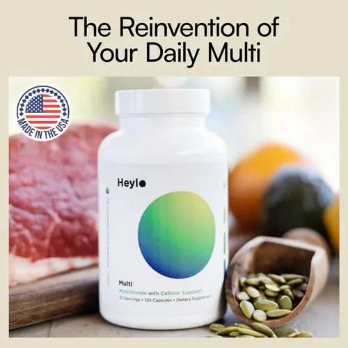 Miniatura 9 de Heylo Multi+ Suplemento multivitamínico avanzado – Aumenta la energía, mejora el apoyo inmunológico, proporciona protección antioxidante, promueve
