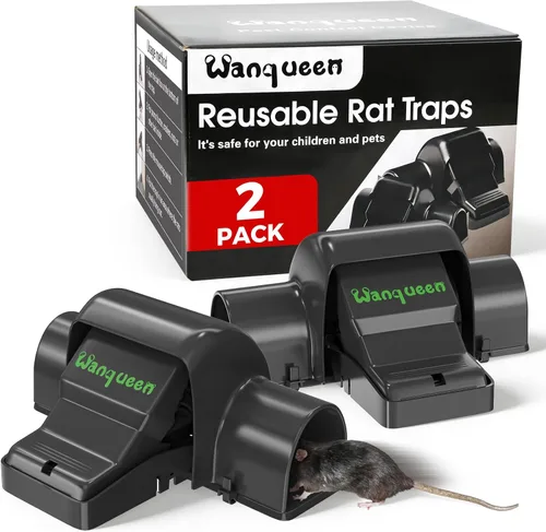 Trampas reutilizables para ratas y ardillas listadas, evita que se desencadene accidentalmente la trampa para ratones, trampa túnel de doble entrada