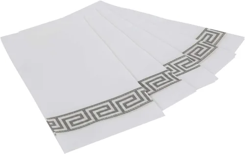 Miniatura 4 de Vplus Paquete de 200 toallas desechables para baño, servilletas decorativas de baño, suaves y absorbentes, desechables, para cocina, bodas, Acción