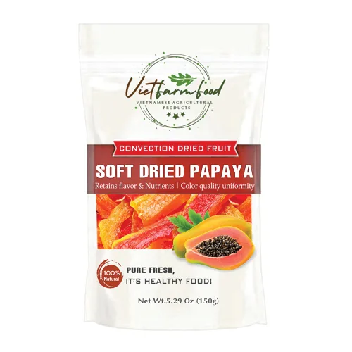 Miniatura 47 de SOURSOP SUAVE SECO (GUANABANA) 5.29 Oz (5.29 oz) VIETFARMFOOD: Fruta seca por convección, dulzura natural pura sin azúcar, suave al masticar.