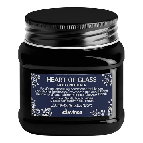 Miniatura 11 de Davines Heart of Glass Rich Conditioner, Fortifying Treatment for Blonde & Silver Hair - Biacidic Bond Complex Repairs, Brightens & Nourishes with