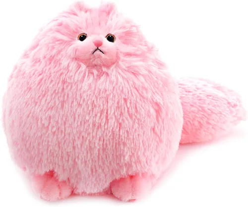 Miniatura 10 de Winsterch - Juguete de peluche grande para niños de gato, regalo, animal de peluche grande, gato de peluche gris para niños (gris, 20 pulgadas)