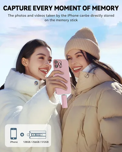 Miniatura 4 de Memoria USB de 256GB con Certificación MFi para iPhone, Memoria USB, Unidades USB, Memoria USB de Alta Velocidad para iPhone para Fotos Videos