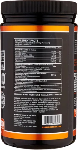 Miniatura 2 de Matriz de proteínas formulado para seres humanos Humapro de ALR Industries, menos residuos. Gana masa muscular magra., ALR1018/1588/1501, 1, 1