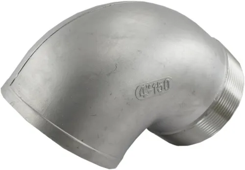 Miniatura 9 de Duda Energy 45° Codo 1/2" Hembra NPT Instalación de tubería de acero inoxidable 0,5