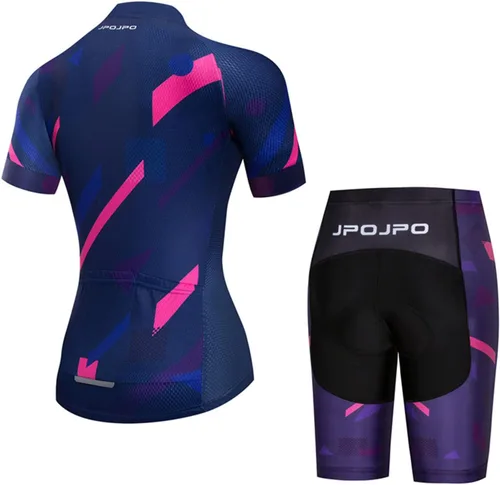 Miniatura 105 de Hotlion Conjuntos de camisetas de ciclismo para mujer, ropa de ciclismo de verano, trajes de bicicleta de carretera, ropa de ciclismo de manga corta