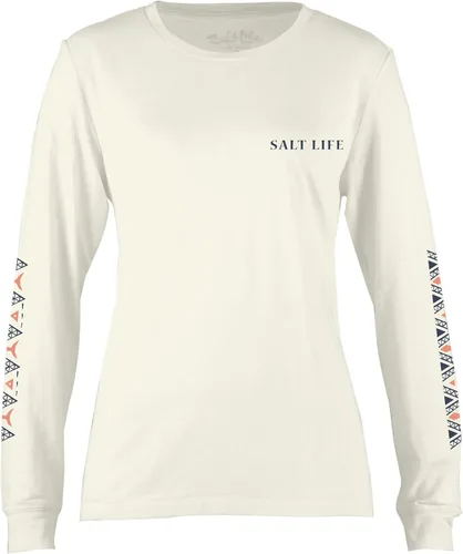 Miniatura 2 de Salt Life Camiseta de manga larga con atún tribal para mujer