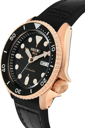 Miniatura 2 de Seiko 5 SRPD76K1 Reloj para hombre automático acero, Negro -, Deportivo