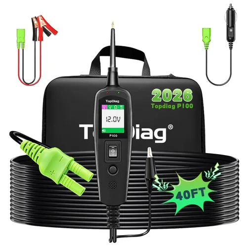 Miniatura 9 de Topdiag Probador de sonda de circuito de potencia automotriz P60, Kit de sonda de circuito de alimentación de 12-24V, Buscador de automóvil