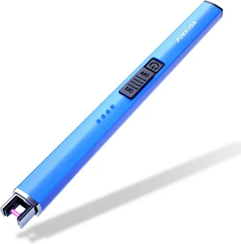 Miniatura 8 de 【Actualizado】 Encendedor Eléctrico de Velas de Doble Arco Encendedor USB Recargable Encendedores de Arco de Plasma para Velas (Oro Rosa)
