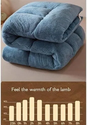 Miniatura 6 de Colchón de futón japonés de felpa gruesa, diseño plegable y enrollable de 4 pulgadas, sofá cama convertible portátil y almohadilla para dormir
