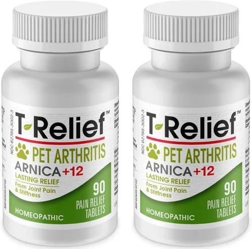 Miniatura 10 de MediNatura T-Relief Pet Alivio para la Artritis Árnica +12 Potentes Medicinas Homeopáticas Naturales Ayudan a Aliviar el Dolor de Cadera