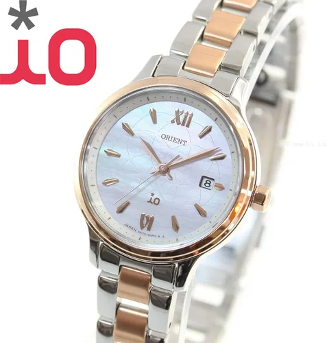 Miniatura 2 de Orient RN-WG0415A iO Ladies Metal Natural & Plain Solar Reloj Enviado desde Japón, Moderno