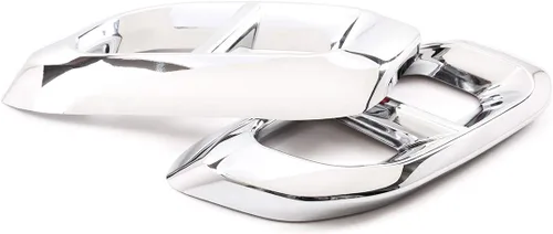 Miniatura 5 de Cubierta exterior de acero inoxidable para Mercedes Benz GLE350 GLE450 GLC GLS W167 X253 X167 X167 2020 (plata brillante)