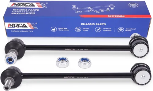 Miniatura 11 de WINBEST Juego de 2 barras estabilizadoras delanteras compatibles con Buick, para Chevrolet, GMC, Isuzu, Oldsmobile, Saab - 02-06 Trailblazer EXT
