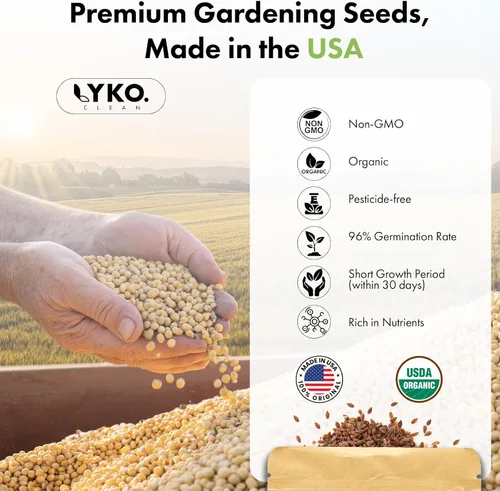 Miniatura 3 de Lyko Heirloom - Kit de vainas de semillas para ensalada AeroGarden, iDoo, Ahopegarden, GARDENCUBE, 7 cápsulas con lechuga American Fast/Paris