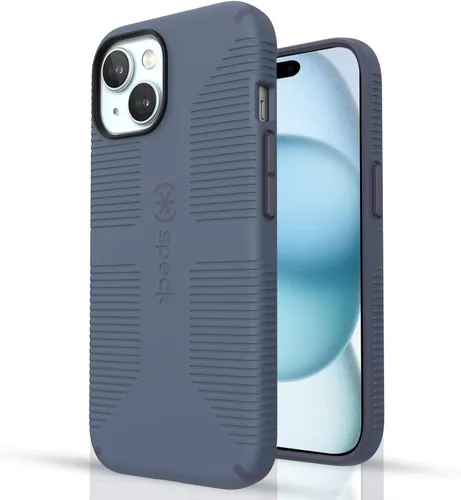 Miniatura 21 de Speck Funda MagSafe para iPhone 15 Pro Max - Protección contra caídas y para la cámara, agarre seguro de tacto suave, compatible con carga Lila