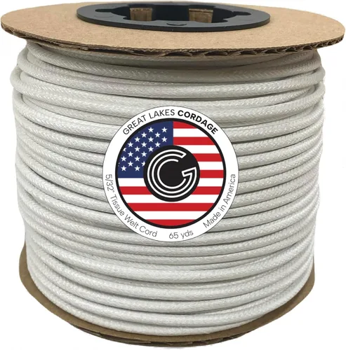 Miniatura 6 de Cable de soldadura para tapicería de tejido de 6/32", cable enrollado, semifirme - 50 yardas
