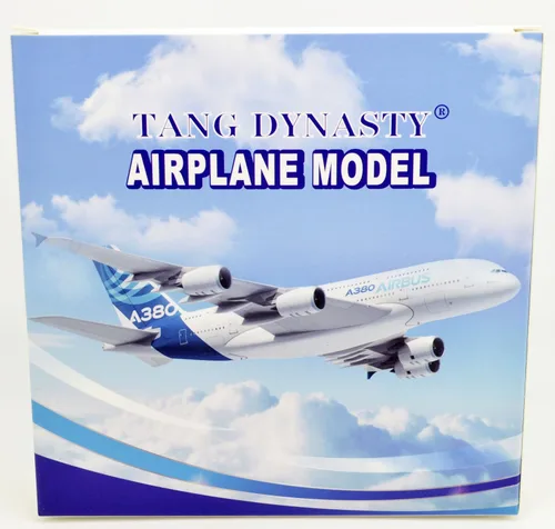 Miniatura 2 de TANG DYNASTY (TM) 1:400 6.3 in Air Bus A380 Air France Modelo Avión Juguete Avión
