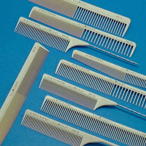 Miniatura 5 de Cricket Silkomb Pro-30 Power - Peine de corte de cabello, inyectados de silicona, dientes sin costuras con patrón de dientes dobles para corte
