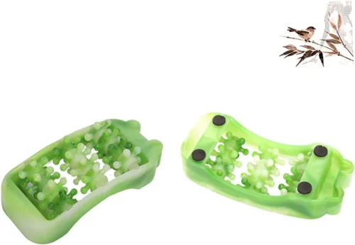 Miniatura 5 de Healifty 2 unids rodillo de masaje plantar rodillo masajeador de pies de acupunto masaje puntos gatillo rodillo de pie reflexología rodillo