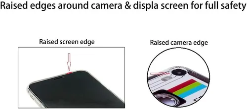 Miniatura 6 de FAteam - Carcasa trasera suave resistente con acabado mate, con TPU suave, carcasa de cinta de casete retro compatible con iPhone XR
