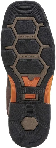 Miniatura 3 de Ariat Botas de trabajo Overdrive con punta cuadrada de 8 pulgadas de ancho para hombre