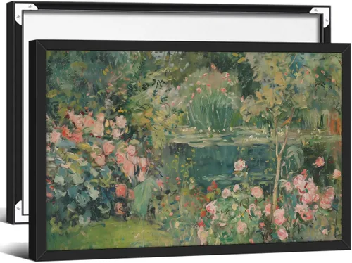 Miniatura 28 de Arte de pared de paisaje con flores silvestres y naturaleza, póster floral botánico retro, pinturas de plantas de cabaña, impresiones en lienzo
