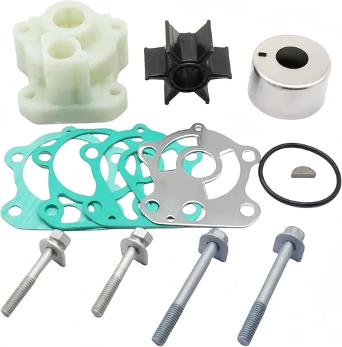 Miniatura 25 de 6N0-W0078 Kit de impulsor de bomba de agua para Yamaha fueraborda 2 tiempos de 6 8 HP 6G1-W0078-00-00 6G1-W0078-A1-00 Sierra 18-3460