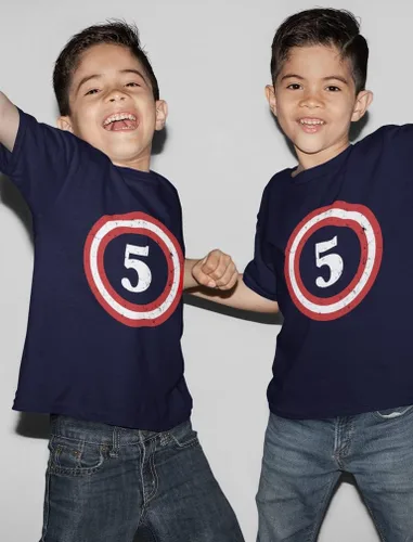 Miniatura 2 de Tstars Capitán 3er cumpleaños camisa niño tercer traje 3 años niño niño regalo fiesta camisas